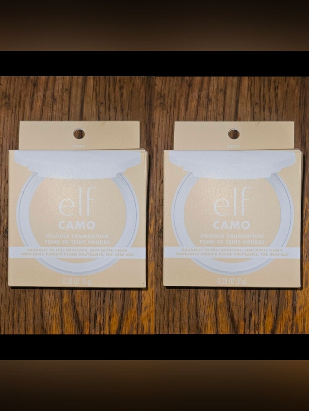 2 x ELF Camo Powder Foundation - Fair 140 W 0.28oz BNIB